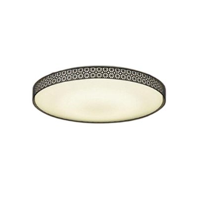 画像1: 大光電機(DAIKO) DCL-42169 和風照明 シーリング 10畳 調色調光 LED内臓 リモコン付 ブラック