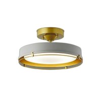 大光電機(DAIKO) DCL-42068 シーリング 12畳 調色調光 LED内臓 リモコン付 ペールグレー