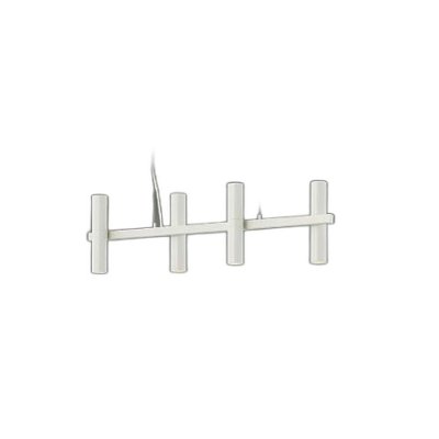 画像1: 大光電機(DAIKO) DPN-42387YG ペンダント 調光(調光器別売) 電球色 LED ランプ付 ホワイト
