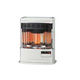 コロナ FF-VY5525P(W) FF式石油暖房機 Vシリーズ 別置タンク式(別売) ポット式 ホワイト ミニパル／上面開放式タイプ