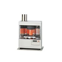 コロナ SV-V4525M(W) 寒冷地用大型ストーブ 煙突式輻射 別置タンク式(別売) ホワイト Vシリーズ 12畳用