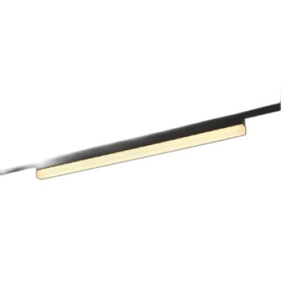 画像1: コイズミ照明 AH54361 ベースライト 1200mmタイプ 調光(調光器別売) 電球色 SOLID プラグタイプ ブラック