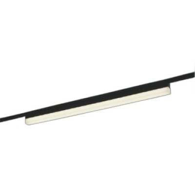 画像1: コイズミ照明 AH54363 ベースライト 1200mmタイプ 調光(調光器別売) 温白色 SOLID プラグタイプ ブラック