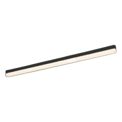 画像1: コイズミ照明 XU54380 ベースライト 1500mmタイプ 調光(調光器別売) 電球色 SOLID 屋外用 防雨・防湿型 ブラック 受注生産品 [§]