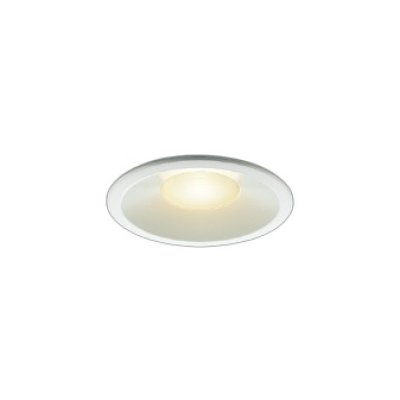 画像1: コイズミ照明 AD1090W27 ダウンライト φ100 非調光 電球色 パネル 浅型 高気密SB 高演色R+ ファインホワイト