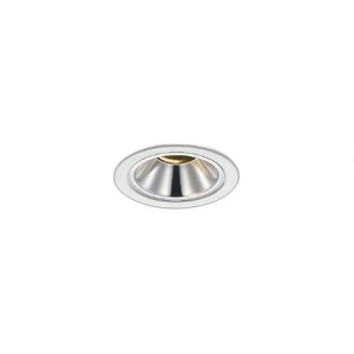 画像1: コイズミ照明 AD1263W27 ダウンライト φ75 調光(調光器別売) 電球色 ユニバーサル グレアレス 高気密SB 高演色R+ 防雨型 マットファインホワイト