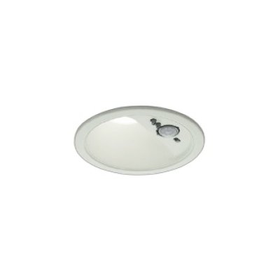 画像1: コイズミ照明 AD1275W50 ダウンライト φ100 非調光 昼白色 高気密SB 人感センサ 高演色R+ 防雨型 パウダリーホワイト