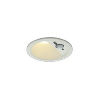 コイズミ照明 AD1276W27 ダウンライト φ100 非調光 電球色 高気密SB 人感センサ 高演色R+ 防雨型 パウダリーホワイト