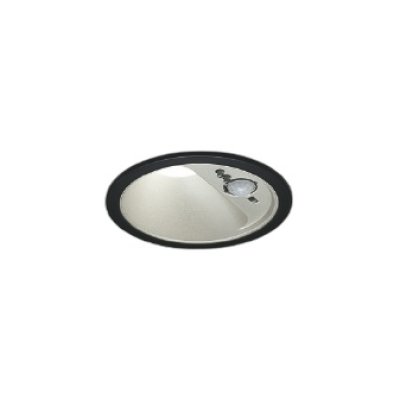 画像1: コイズミ照明 AD1277B50 ダウンライト φ100 非調光 昼白色 高気密SB 人感センサ 高演色R+ 防雨型 マットブラック