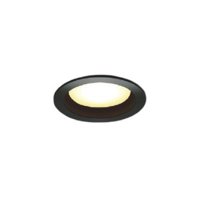 画像1: コイズミ照明 AD1288B27 ダウンライト φ100 調光 Bluetooth 電球色 ランプタイプ 高気密SB 高演色R+ ブラック