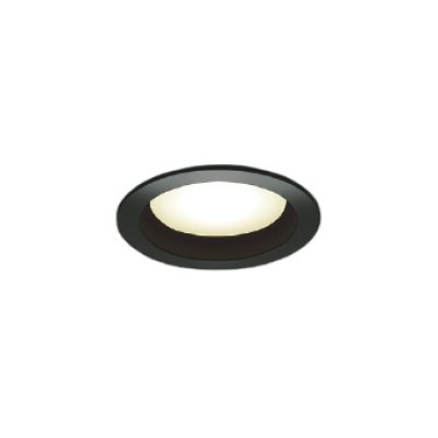 画像1: コイズミ照明 AD1289B35 ダウンライト φ100 調光 Bluetooth 温白色 ランプタイプ 高気密SB 高演色R+ ブラック