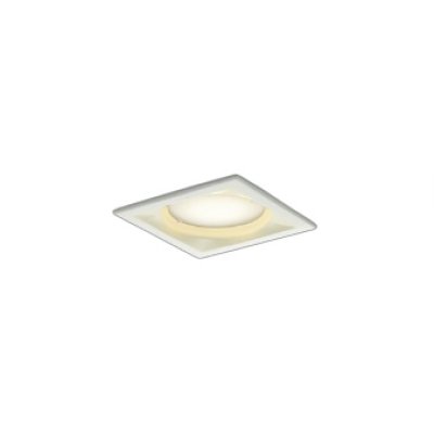 画像1: コイズミ照明 AD1324W35 ダウンライト □100 非調光 温白色 ランプタイプ 角型 高気密SB 高演色R+ ファインホワイト