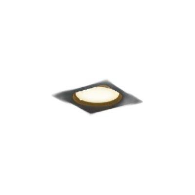 画像1: コイズミ照明 AD1326B27 ダウンライト □100 調光(調光器別売) 電球色 ランプタイプ 角型 高気密SB 高演色R+ ブラック