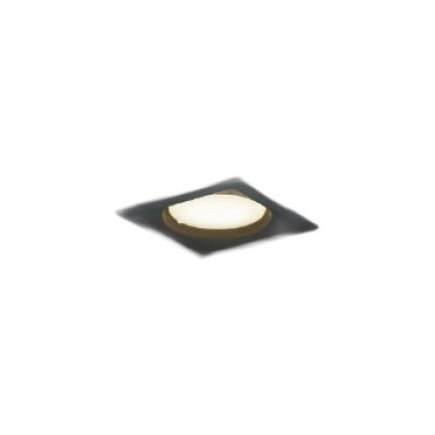 画像1: コイズミ照明 AD1326B35 ダウンライト □100 調光(調光器別売) 温白色 ランプタイプ 角型 高気密SB 高演色R+ ブラック