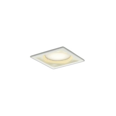 画像1: コイズミ照明 AD1326W35 ダウンライト □100 調光(調光器別売) 温白色 ランプタイプ 角型 高気密SB 高演色R+ ファインホワイト