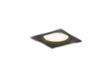 コイズミ照明 AD1327B35 ダウンライト □100 調光(調光器別売) 温白色 ランプタイプ 角型 高気密SB 高演色R+ ブラック