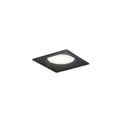 画像1: コイズミ照明 AD1327B50 ダウンライト □100 調光(調光器別売) 昼白色 ランプタイプ 角型 高気密SB 高演色R+ ブラック