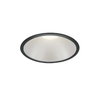 画像1: コイズミ照明 AD52906 ダウンライト φ150 非調光 温白色 M形 電源一体型 ブラック
