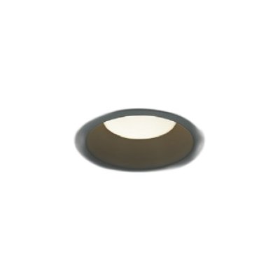 画像1: コイズミ照明 AD7351B35 ダウンライト φ100 調光(調光器別売) 温白色 パネル 高気密SB 高演色R+ 防雨・防湿型 ブラック