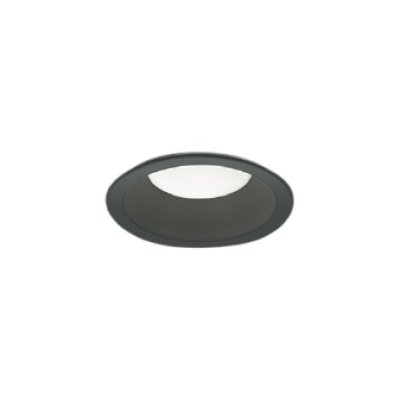 画像1: コイズミ照明 AD7351B50 ダウンライト φ100 調光(調光器別売) 昼白色 パネル 高気密SB 高演色R+ 防雨・防湿型 ブラック