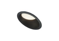 コイズミ照明 AD7352B35 ダウンライト φ100 調光(調光器別売) 温白色 パネル 高気密SB 傾斜 ウォールウォッシャー 高演色R+ 防雨・防湿型 ブラック