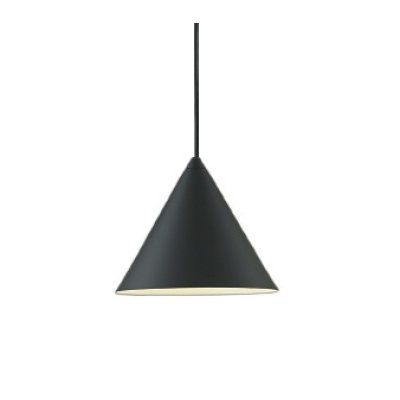 画像1: コイズミ照明 AP55560 ペンダント 非調光 温白色 フランジタイプ 高演色R+ マットブラック