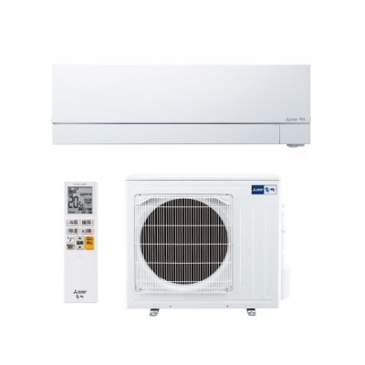 画像1: 三菱 MSZ-FZV5626S(W) エアコン 18畳 ルームエアコン FZシリーズ 単相200V/20A 18畳程度 ピュアホワイト (MSZ-FZV5625S-Wの後継品) ♪