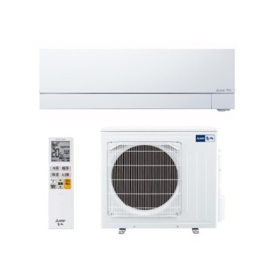 画像1: 三菱 MSZ-FZV8026S(W) エアコン 26畳 ルームエアコン FZシリーズ 単相200V/20A 26畳程度 ピュアホワイト (MSZ-FZV8025S-Wの後継品) ♪