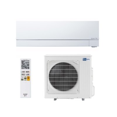 画像1: 三菱 MSZ-FZV9026S(W) エアコン 29畳 ルームエアコン FZシリーズ 単相200V/20A 29畳程度 ピュアホワイト (MSZ-FZV9025S-Wの後継品) ♪