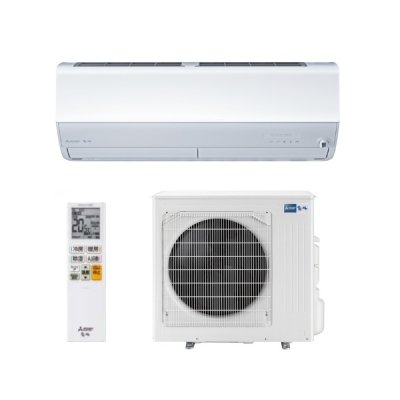 画像1: 三菱 MSZ-ZXV8026S(W) エアコン 26畳 ルームエアコン Zシリーズ 単相200V/20A 26畳程度 ピュアホワイト (MSZ-ZXV8025S-Wの後継品) ♪