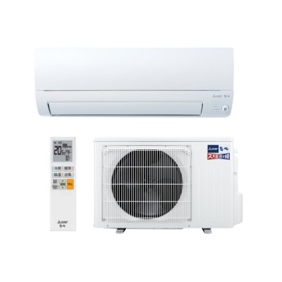 画像1: 三菱 MSZ-KXV2526(W) エアコン 8畳 ルームエアコン KXVシリーズ ズバ暖 寒冷地 単相100V/20A 8畳程度 ピュアホワイト (MSZ-KXV2525-Wの後継品) ♪