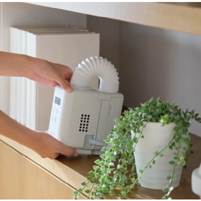 画像3: 『在庫あり』 アイリスオーヤマ JSK-S10-W ホワイト ふとん乾燥機 カラリエ ミニ ターボ KARARIE mini TURBO 布団乾燥機 コンパクトタイプ ☆[本州四国送料無料]