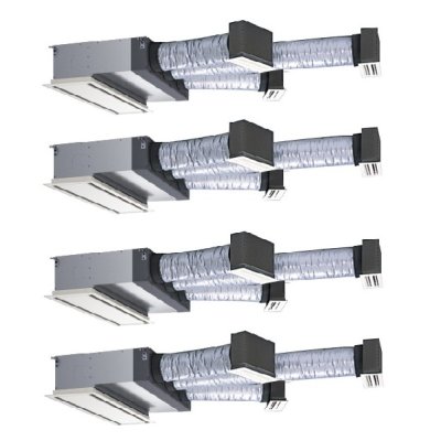 画像1: 日立 RCB-GP280RGHW5 業務用エアコン ビルトイン 同時フォー 省エネの達人プレミアム 280型 10.0馬力 三相200V ♪