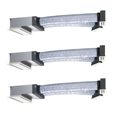 画像1: 日立 RCB-GP160RHNG5 業務用エアコン ビルトイン 同時トリプル 寒さ知らず 寒冷地用 160型 6.0馬力 三相200V ♪