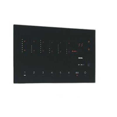 画像1: 大光電機(DAIKO) DP-41924B 部材 6回路シーンコントローラー リモコン付 ブラック