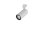 画像1: 大光電機(DAIKO) LZS-9114LWF5E スポットライト 調光(調光器別売) 電球色 LED プラグタイプ レール別売 ホワイト (1)