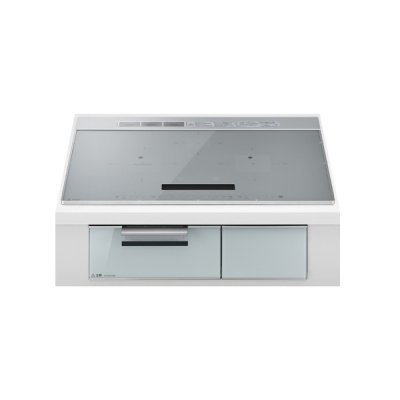 画像1: 三菱 CS-A107-S IHクッキングヒーター CROSS+TOP 3口IH 75cmワイドトップ シルバー