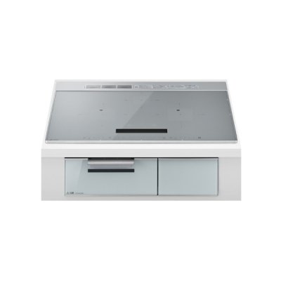画像1: 三菱 CS-A87-S IHクッキングヒーター CROSS+TOP 3口IH 75cmワイドトップ シルバー