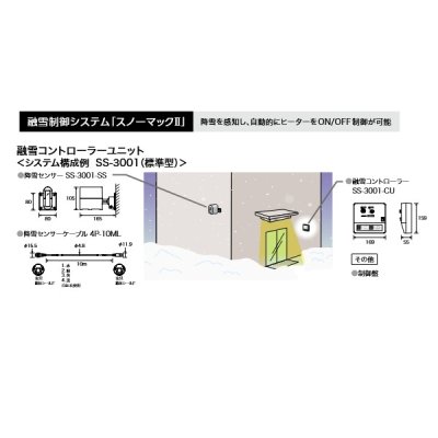 画像6: インターセントラル SS-3001 スノーマック2 融雪制御システム 融雪コントローラーユニット 標準型 ♪