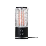 インターセントラル STU-1201A-K ストゥーファ アウトドア用遠赤外線ヒーター ブラック 100V W251×H573×Ｄ256 ♪