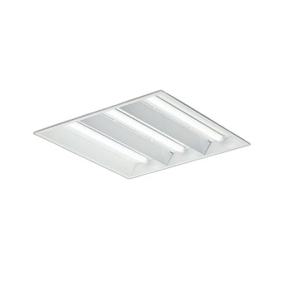 画像1: 大光電機(DAIKO) LZB-92734XW ベースライト □600タイプ 調光(調光器別売) 本体のみ ユニット別売 下面開放 ホワイト 受注生産品[§]