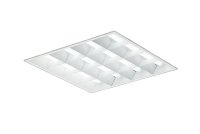 大光電機(DAIKO) LZB-92740XW ベースライト □600タイプ 調光(調光器別売) 本体のみ ユニット別売 ルーバータイプ ホワイト 受注生産品[§]