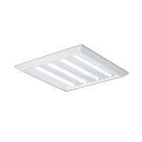 大光電機(DAIKO) LZB-92696XW ベースライト □600タイプ 調光(調光器別売) 本体のみ ユニット別売 下面開放 ホワイト