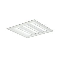 大光電機(DAIKO) LZB-92722XW ベースライト □600タイプ 調光(調光器別売) 本体のみ ユニット別売 下面開放 ホワイト