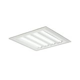 大光電機(DAIKO) LZB-92724XW ベースライト □600タイプ 調光(調光器別売) 本体のみ ユニット別売 下面開放 ホワイト