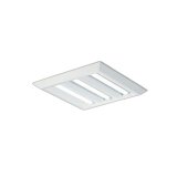 大光電機(DAIKO) LZB-92690XW ベースライト □450タイプ 調光(調光器別売) 本体のみ ユニット別売 下面開放 ホワイト