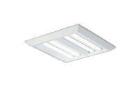 大光電機(DAIKO) LZB-92692XW ベースライト □450タイプ 調光(調光器別売) 本体のみ ユニット別売 下面開放 ホワイト