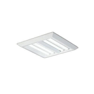 画像1: 大光電機(DAIKO) LZB-92692XW ベースライト □450タイプ 調光(調光器別売) 本体のみ ユニット別売 下面開放 ホワイト