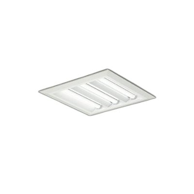 画像1: 大光電機(DAIKO) LZB-92718XW ベースライト □450タイプ 調光(調光器別売) 本体のみ ユニット別売 下面開放 ホワイト