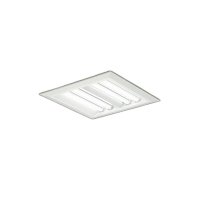 大光電機(DAIKO) LZB-92720XW ベースライト □450タイプ 調光(調光器別売) 本体のみ ユニット別売 下面開放 ホワイト